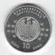 Stříbrná pamětní mince Albert Einstein - 100 let teorie relativity 2005, b.k.