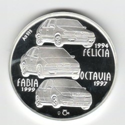 2001 - Stříbrná medaile Škoda Auto a.s.