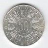 Stříbrná pamětní mince IX. zimní olympijské hry Innsbruck 1964, b.k.