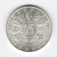 Stříbrná pamětní mince Wolfgang Amadeus Mozart 1956, b.k.
