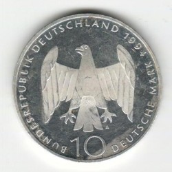 Stříbrná pamětní mince Německý odpor 1994, b.k.