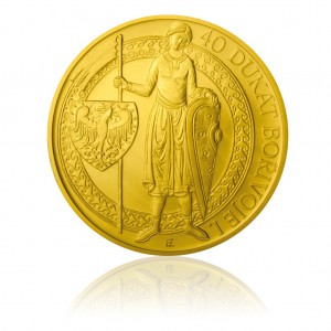2013 - Zlatá investiční mince 100 NZD 40dukát Bořivoje I.