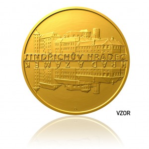 2013 - Zlatá medaile Hrad a zámek Jindřichův Hradec - Au 1 Oz