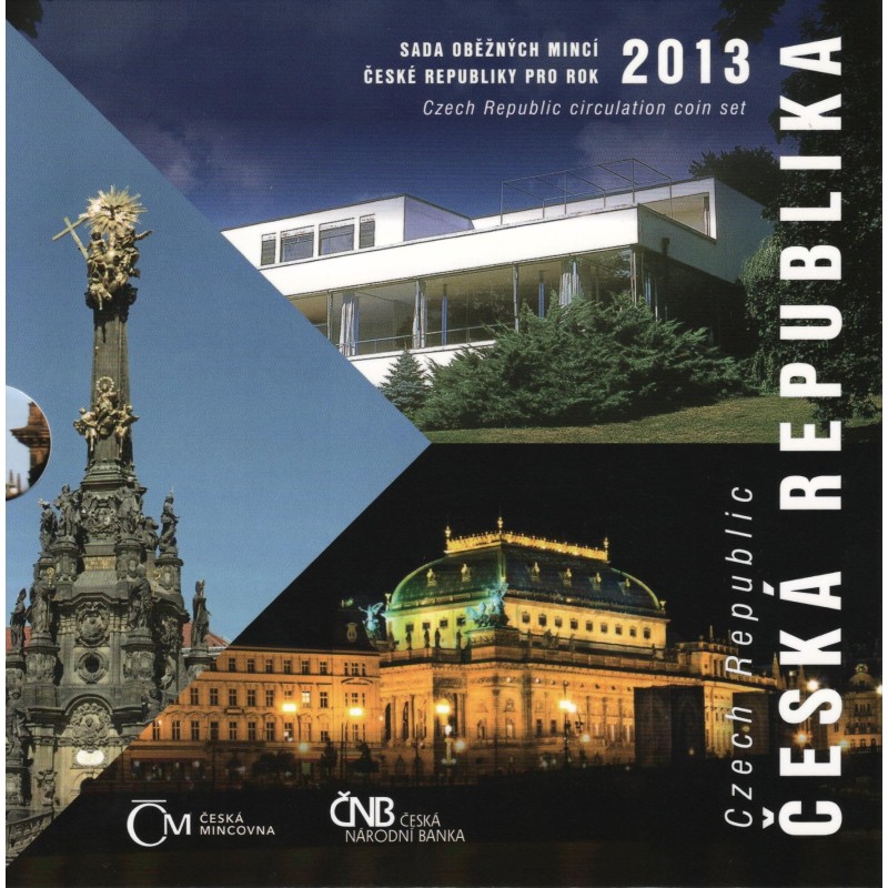 Sada oběžných mincí Česká republika 2013