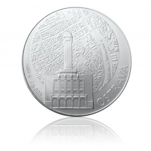 2013 - Stříbrná investiční medaile Statutární město Ostrava - 0,5 kg