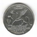 Stříbrná pamětní mince 150. let Archeologického institutu 1979, b.k.