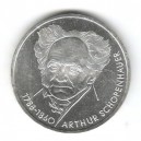 Stříbrná pamětní mince Arthur Schopenhauer, b.k., rok 1988