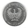 Stříbrná pamětní mince Arthur Schopenhauer, b.k., rok 1988