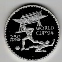Stříbrná pamětní mince MS ve fotbale 1994 - Souboj, Proof, rok 1994