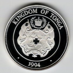 Stříbrná pamětní mince LOH Atlanta-Hod oštěpem Proof, rok 1994