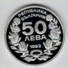 Stříbrná pamětní mince ZOH Lillehammer-Sjezdové lyžování, Proof, rok 1992