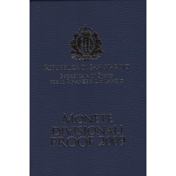Sada oběžných mincí San Marino 2009 - Proof