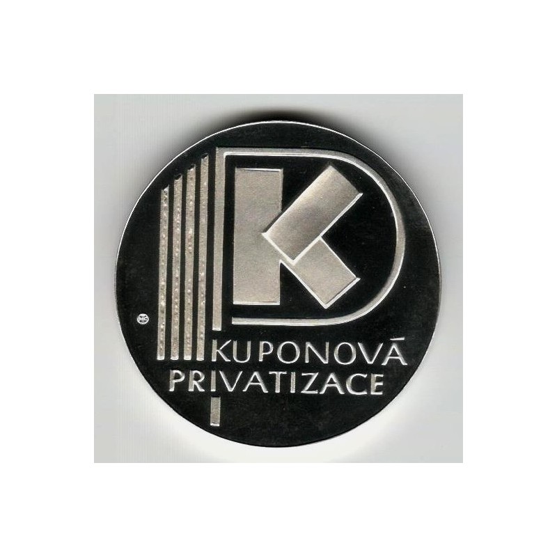 1995 - Stříbrná medaile Kuponová privatizace