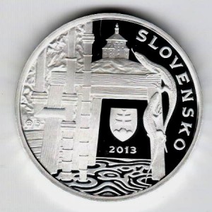 Stříbrná pamětní mince Jozef Karol Hell 2013, Proof