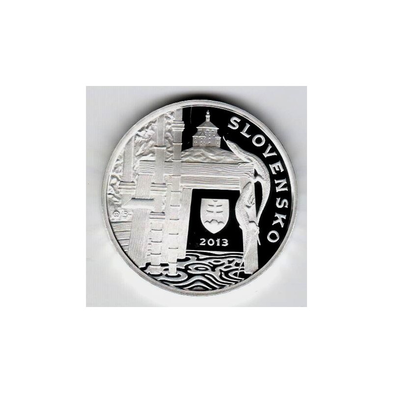 Stříbrná pamětní mince Jozef Karol Hell 2013, Proof