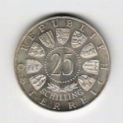 Stříbrná pamětní mince Vídeňská státní opera 1955, b.k.