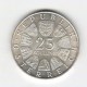 Stříbrná pamětní mince Lukas von Hildebrandt 1968, b.k.
