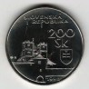 Stříbrná pamětní mince Spišský hrad 1998, b.k.