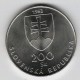 Stříbrná pamětní mince 150 let spisovné slovenštiny 1993, b.k.