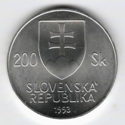 Stříbrná pamětní mince Ján Kollár 1993, b.k.