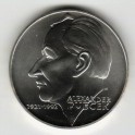 Stříbrná pamětní mince Alexander Dubček 2001, b.k.