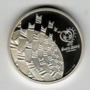 Stříbrná pamětní mince ME ve fotbale 2004, Proof, rok 2003