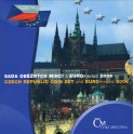 Sada oběžných mincí ČR a EURO medailí - rok 2006