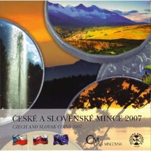 Sada oběžných mincí České republiky 2008 - UNESCO