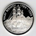 Stříbrná pamětní mince Loď Bounty - Proof, rok 1989