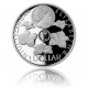 2013 - Stříbrná mince 1 NZD Hořec Clusiův kolorováno 