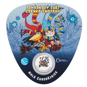 2013 - Stříbrná medaile Postavy z pohádek - Malá čarodějnice - kolorováno