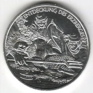Stříbrná pamětní mince Ruda ve Štýrsku, b.k., rok 2010