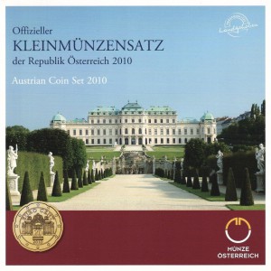 Sada oběžných mincí Rakousko 2010