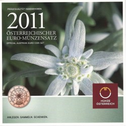 Sada oběžných mincí Rakousko 2011