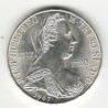 Stříbrná pamětní mince Marie Terezie 1967, b.k.