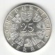 Stříbrná pamětní mince Marie Terezie 1967, b.k.