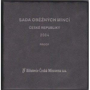 Sada oběžných mincí České republiky 2004 - Proof