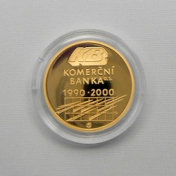 2000 - Zlatá medaile Komerční banka
