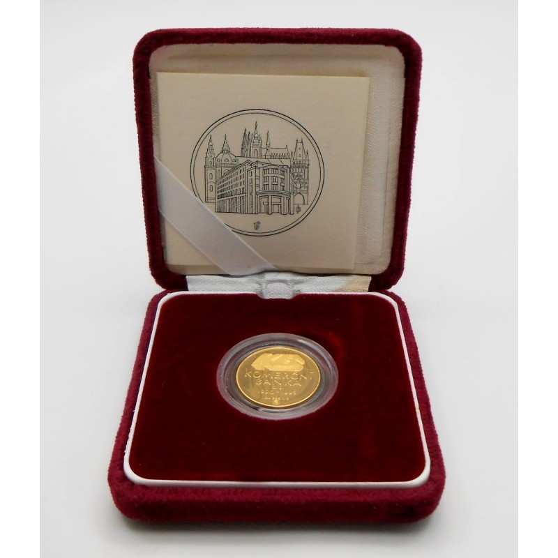 1995 - Zlatá medaile Komerční banka