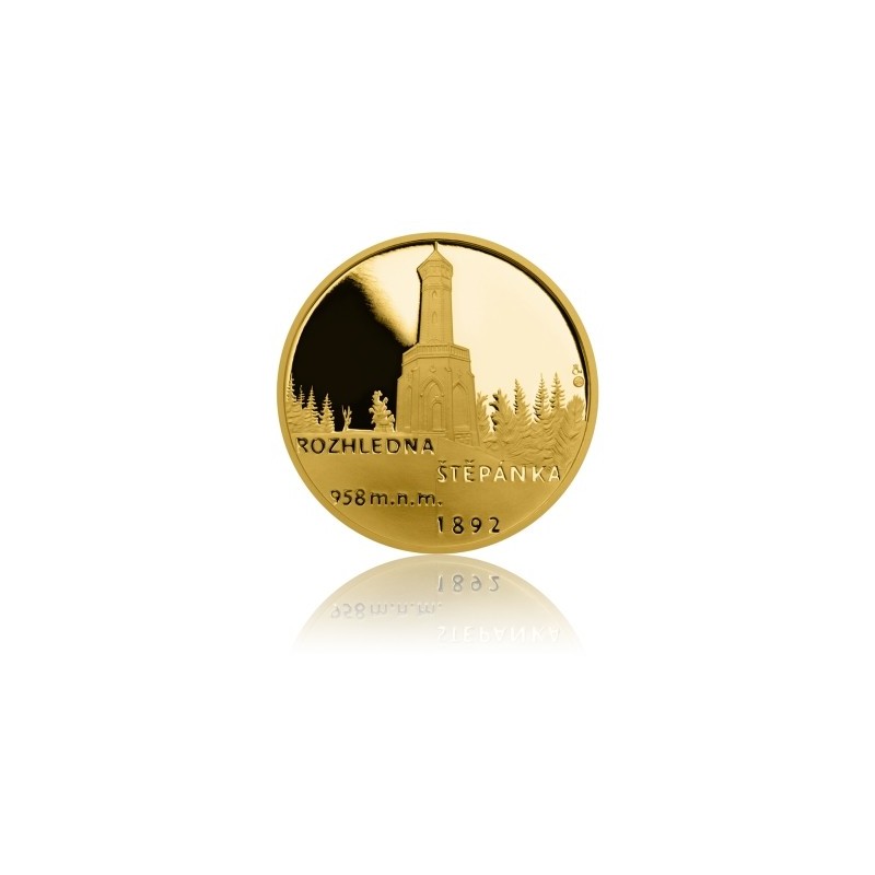 2014 - Zlatá medaile Rozhledna Štěpánka - Au 1/4 Oz