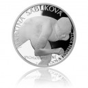 2014 - Stříbrná mince 1 NZD Martina Sáblíková - Proof 