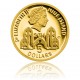 2014 - Sada 4 zlatých mincí 5 NZD Šlechtický rod pánů z Kunštátu a Poděbrad