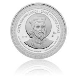 2013 - Sada 3 stříbrných medailí 1000 korunek - Korunovační klenoty - Standard