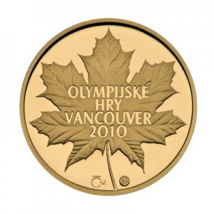 Zlatá medaile Olympijské hry Vancouver, Au 1/4 Oz