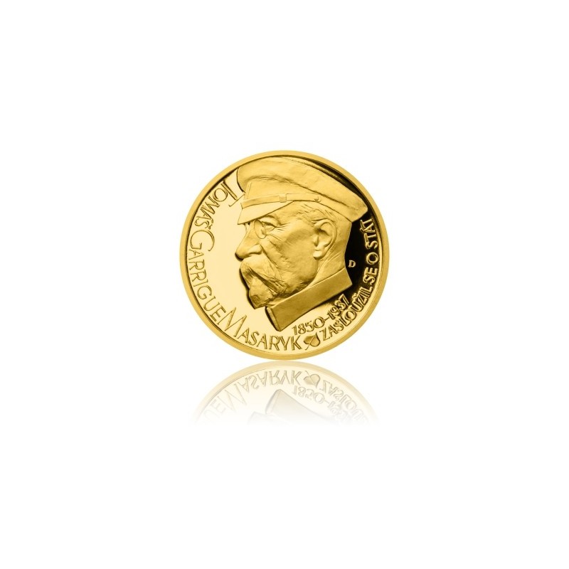 2014 - Zlatý dukát Českoslovenští prezidenti - T. G. Masaryk