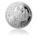 2014 - Stříbrná uncová medaile Staroměstský orloj - Vodnář