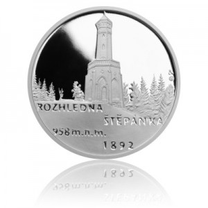 2014 - Stříbrná medaile Rozhledna Štěpánka