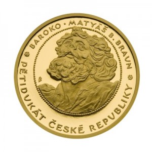 2008 - Zlatý Pětidukát České republiky, Au 1/2 Oz