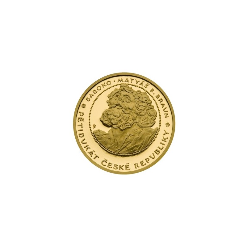 2008 - Zlatý Pětidukát České republiky, Au 1/2 Oz