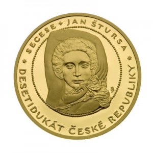 2008 - Zlatý Desetidukát České republiky, Au 1 Oz